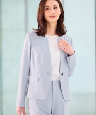 ＜Reflect (Women)＞【ＵＶカット／接触冷感／セットアップ可】ノーカラージャケット（２００２５９００８５）