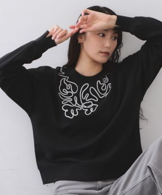 コード刺繍裏毛プルオーバー【洗濯機OK】（2002590094