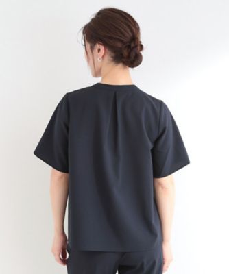 あや♡タックブラウス＆コンパクトＧジャンセット NOLLEY'S｜《セットアップ対応》シアーデニム袖タックブラウス