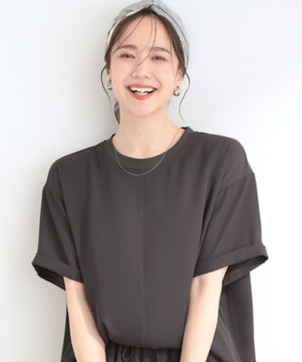 ＜SHOO LA RUE (Women)＞【セットアップ可／ひんやり／ＵＶ】さらさらぷるんトップス（２００２５９１１９０）