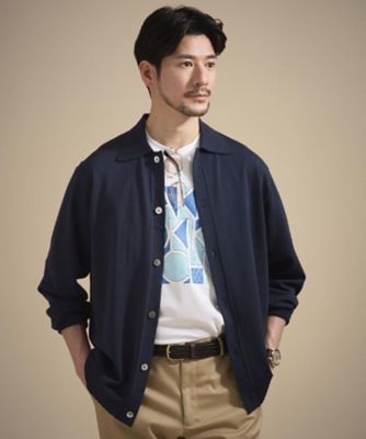 ポロ ニットシャツ カーディガン（2002591412） | TAKEO