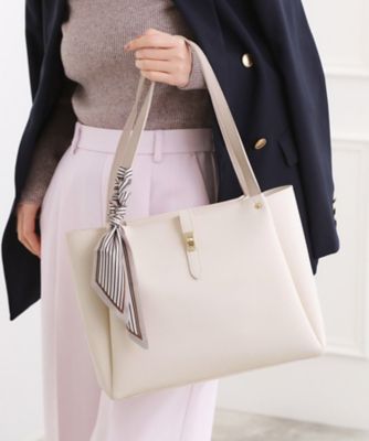 ＜GROVE (Women)＞【人間工学】タックベルトヒネリスカーフトート（２００２５９１７９１）