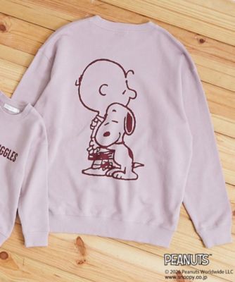 PEANUTS ／ ピーナッツ スヌーピー ミニ裏毛スウェット