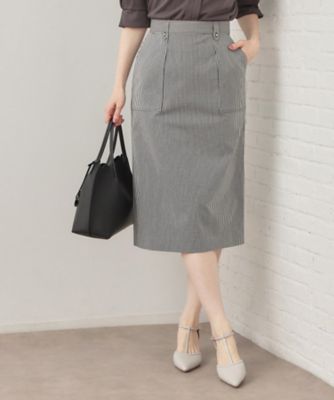 ＜index (Women)＞ハイストレッチタイトスカート【洗濯機ＯＫ】（２００２５９２２６２）