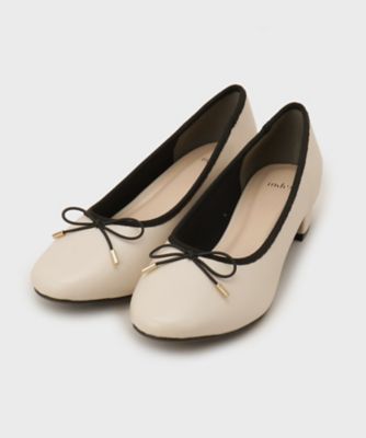 ＜index (Women)＞ラウンドトゥヒールバレエシューズ（２００２５９２３１８）