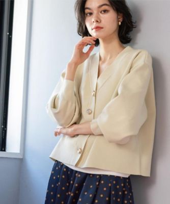 CN RACCOON MIX W CARDIGAN | ELENDEEK/エレン