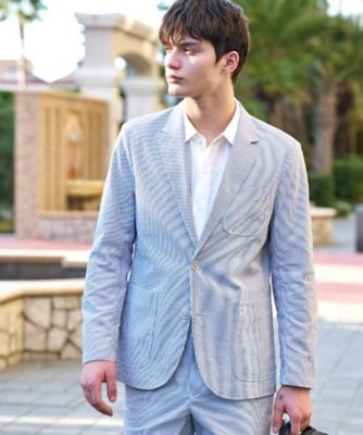 COOLMAX シアサッカー サマージャケット（2002592582