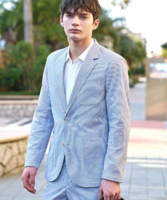 COOLMAX シアサッカー サマージャケット（2002592582