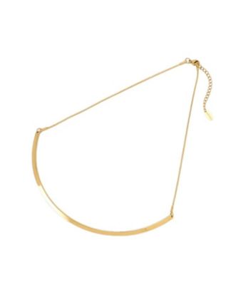 ＜UNTITLED (Women)＞【ステンレス】カーヴィプレートショートネックレス（２００２５９２７２１）