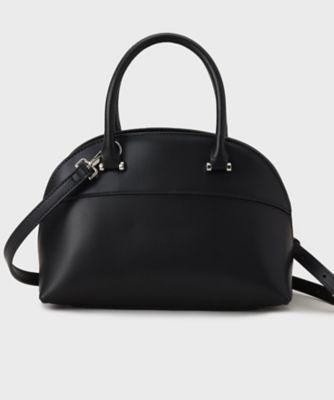 ＜UNTITLED (Women)＞スプリットレザーラウンドボストンバッグ（２００２５９２７３８）