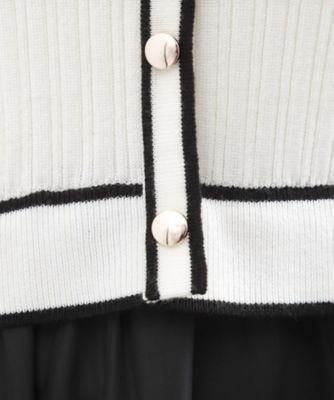 一枚で装いが整う マルチボーダーアソートドッキングワンピース