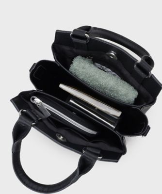 ツートンミニZIPショルダーバッグ（2002592824） | tk