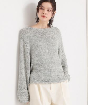 MIXカラーで軽やかに テープヤーンニット（2002592878