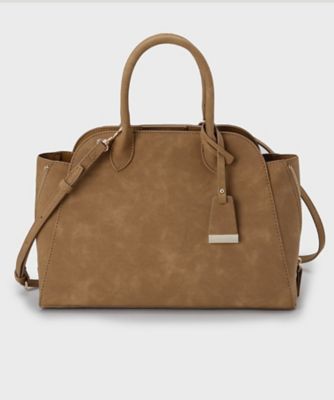 ＜UNTITLED (Women)＞スエード調ＺＩＰトート（２００２５９３０１９）