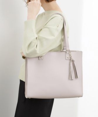 ＜GROVE (Women)＞【人間工学】ダブルタッセル中仕切りトート（２００２５９３０２７）