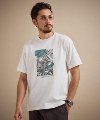 モノクロタイルTシャツ（2002593076） | TAKEO KIKUCHI