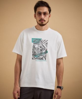 tayaku　Mサイズ　白黒 モノクロタイルTシャツ（2002593076） | TAKEO KIKUCHI