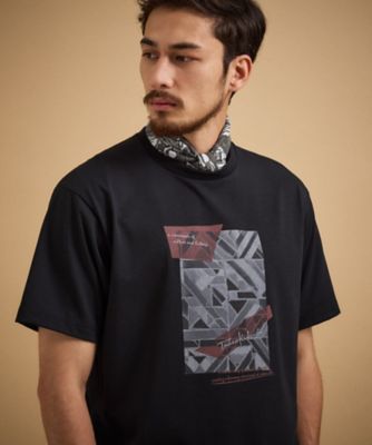 モノクロタイルTシャツ（2002593076） | TAKEO KIKUCHI