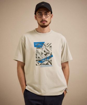 モノクロタイルTシャツ（2002593076） | TAKEO KIKUCHI