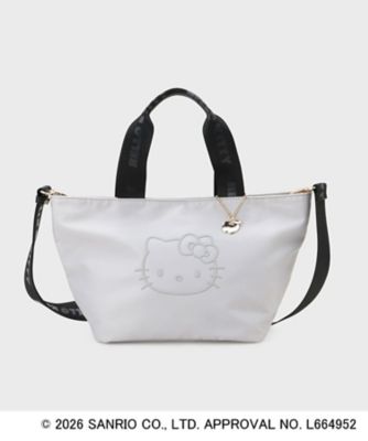 ＜OPAQUE.CLIP (Women)＞◆【ハローキティ】２ＷＡＹ立体フェイスプリントミドルバッグ（２００２５９３０８４）