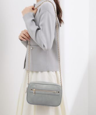 スクエアZipポケチェーンショルダー（2002593095