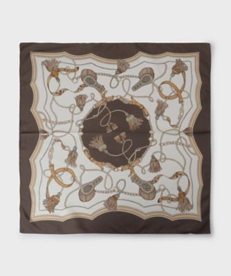 ＜UNTITLED (Women)＞リバータッセルプリントスカーフ（２００２５９３１４８）