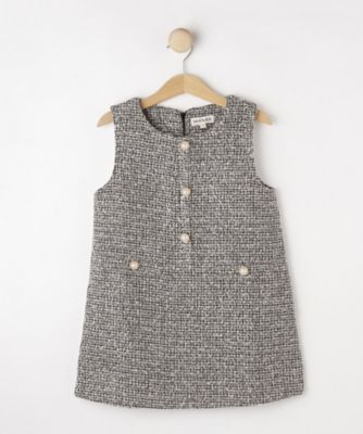 ＜SHOO･LA･RUE (Baby&Kids)＞【１１０－１４０ｃｍ／プチセレ】ツイードジャンパースカート（２００２５９３１８５）