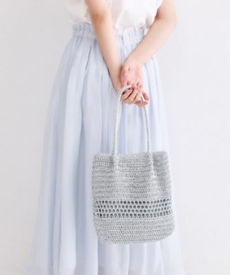 【未使用】インポートDAZZLE SPIREA★リネン100%刺繍と透け感あり RMD-002：Liana Mirror（リアナ・ミラー）【インポート】シャンパン