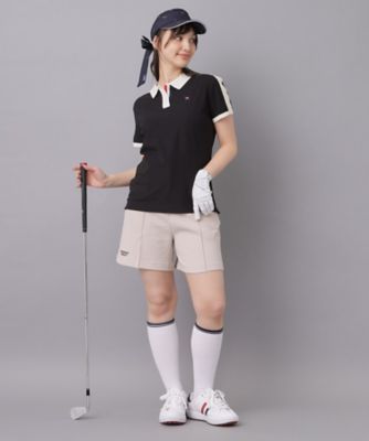 ADABAT NAVY】ニット切替ポロシャツ（2002593281