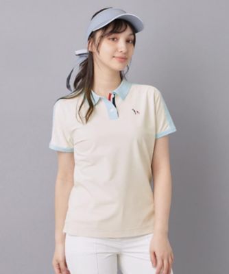 adabat アダバット 刺繍 ニットポロシャツ　日本製 ゴルフ X2964 ADABAT NAVY】ニット切替ポロシャツ（2002593281