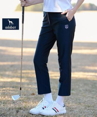 ADABAT NAVY】ロイカコードテーパードパンツ