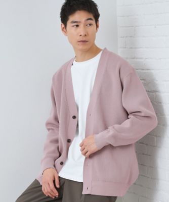 TROVE ニットカーディガン 42 季節の変わり目に最適】ニットカーディガン ドライタッチ／軽量