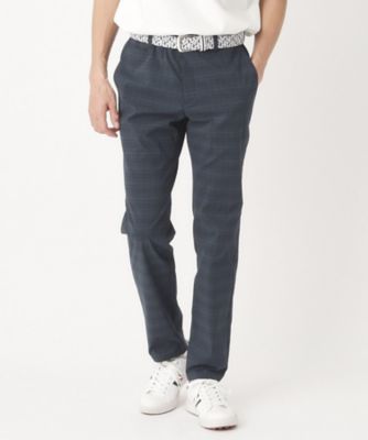 ＜adabat＞サッカーチェックテーパードパンツ（２００２５９３３５７）