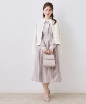 ハレの日・通勤】ラメツイード ニットカーディガン