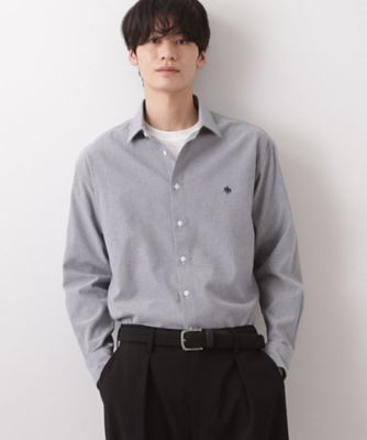 POLO BCS 別注】 アソート長袖シャツ ストライプ／グレー
