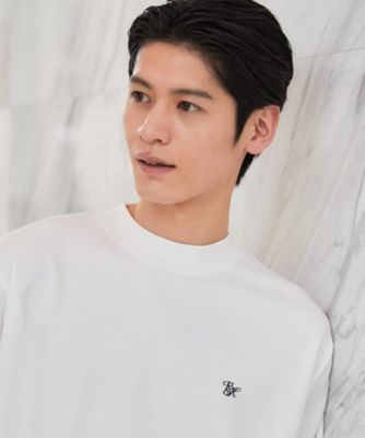 ビジネス兼用 カルゼモックネック長袖Tシャツ 洗濯機OK／毛玉になり