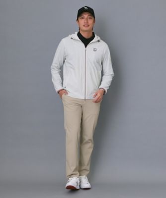 ADABAT NAVY】撥水ナイロンジップフーディ