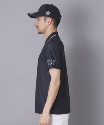 ADABAT NAVY】吸水速乾／UVカット カノコグラフィックロゴ