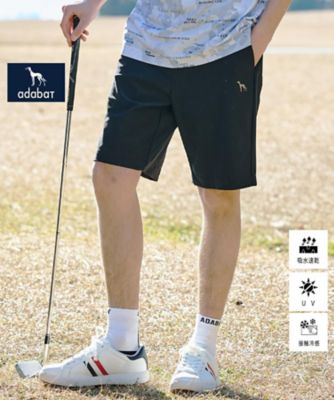 adabat/アダバット 【ＡＤＡＢＡＴ　ＮＡＶＹ】吸水速乾／ＵＶカット／接触冷感　ＡＩＲ　ＴＯＯＬハーフパンツ（２００２５９３４８２）