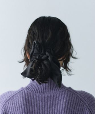 heyep｜Silk Square Medium Scrunchie