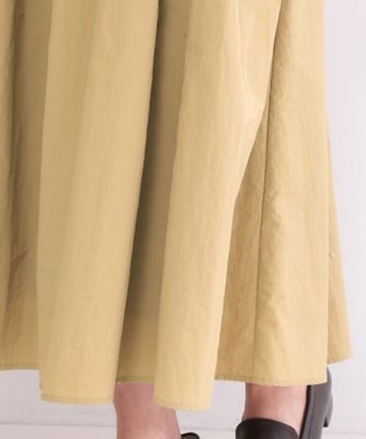 ポポ様　スカート　BEIGE サイズs サイドポケットギャザースカート【洗濯機OK】（2002593744