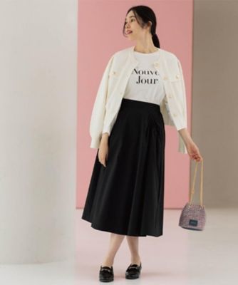 ポケットデザインフレアスカート【洗濯機OK】（2002593745