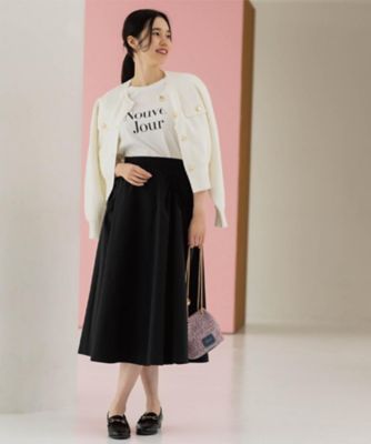 ポケットデザインフレアスカート【洗濯機OK】（2002593745