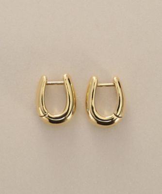 K18中空甲丸 中折れピアス（2002593812） | COCOSHNIK