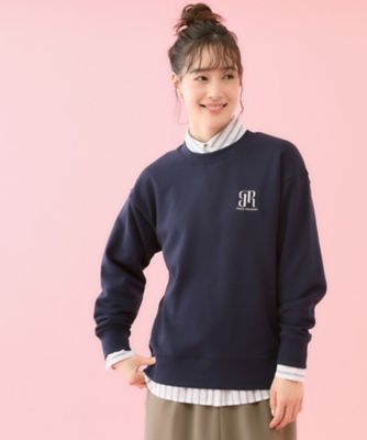 【she said that】コラボ裏毛クルーネックプルオーバー niko and（ニコアンド）の「【she said that (シー セッド ザット