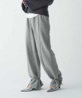 Re】ribbon sweat pants（2002594468