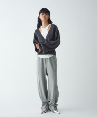 Re】ribbon sweat pants（2002594468