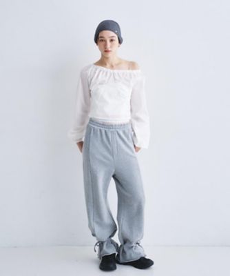 Re】ribbon sweat pants（2002594468