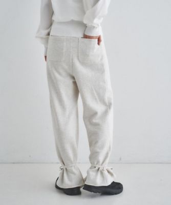 Re】ribbon sweat pants（2002594468