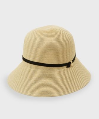 ＜OPAQUE.CLIP (Women)＞リボン付ブレードハット（２００２５９４５９５）